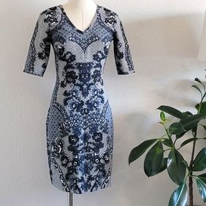 Anthropologie x Yoana Baraschi Lace Sketch Dress